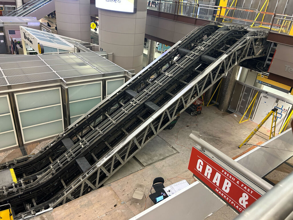 DEN – Mod3 Level 6 Escalator Demolition Project photo 1